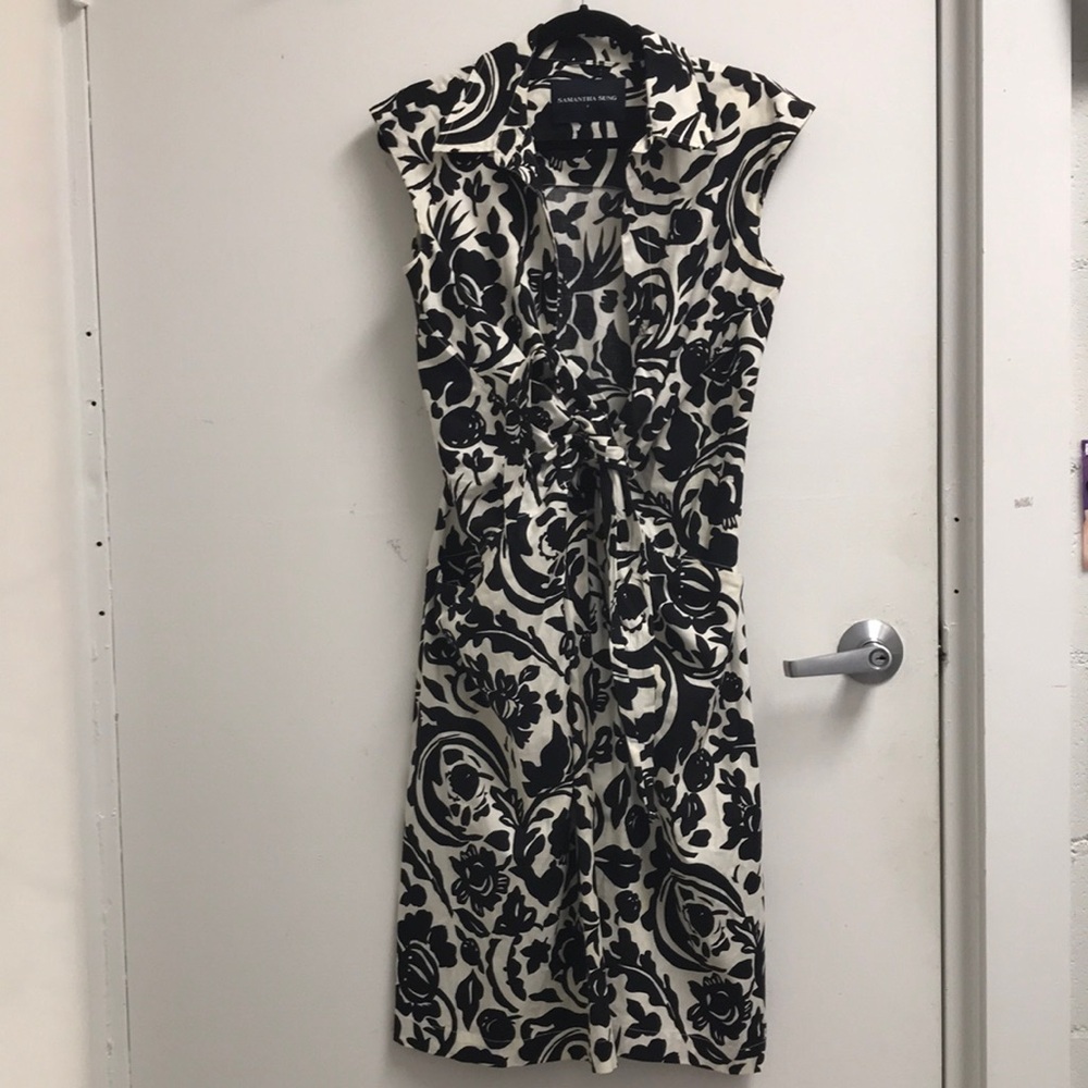 Samantha Sung Wrap Dress